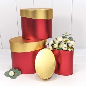 Коробки Овальные Набор