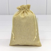Мешочки из искусственного льна 