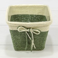 Кашпо плетёное  