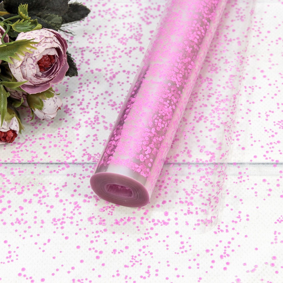 Плёнка прозрачная с печатью    