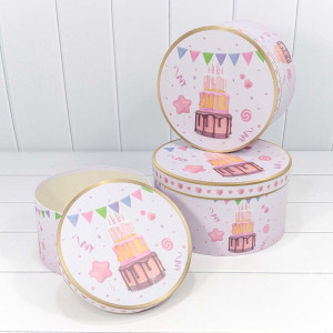 Коробки Круглые Набор 