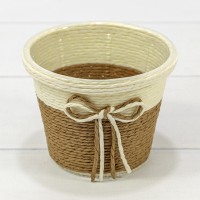 Кашпо плетёное  