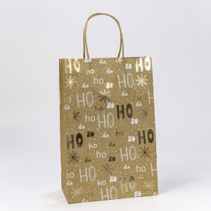 Пакет подарочный    Крафт  