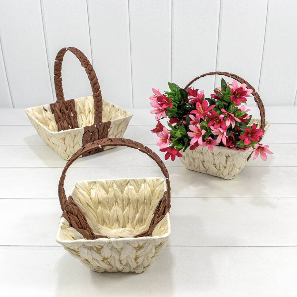 Корзина плетёная   набор  