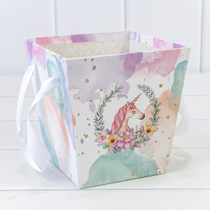 Коробка "Ваза для цветов"