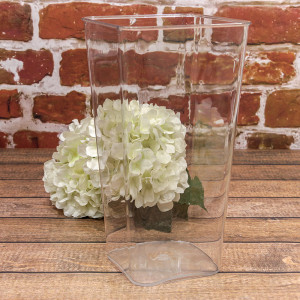 Ваза пластиковая квадратная 