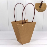 крафт пакеты флористические